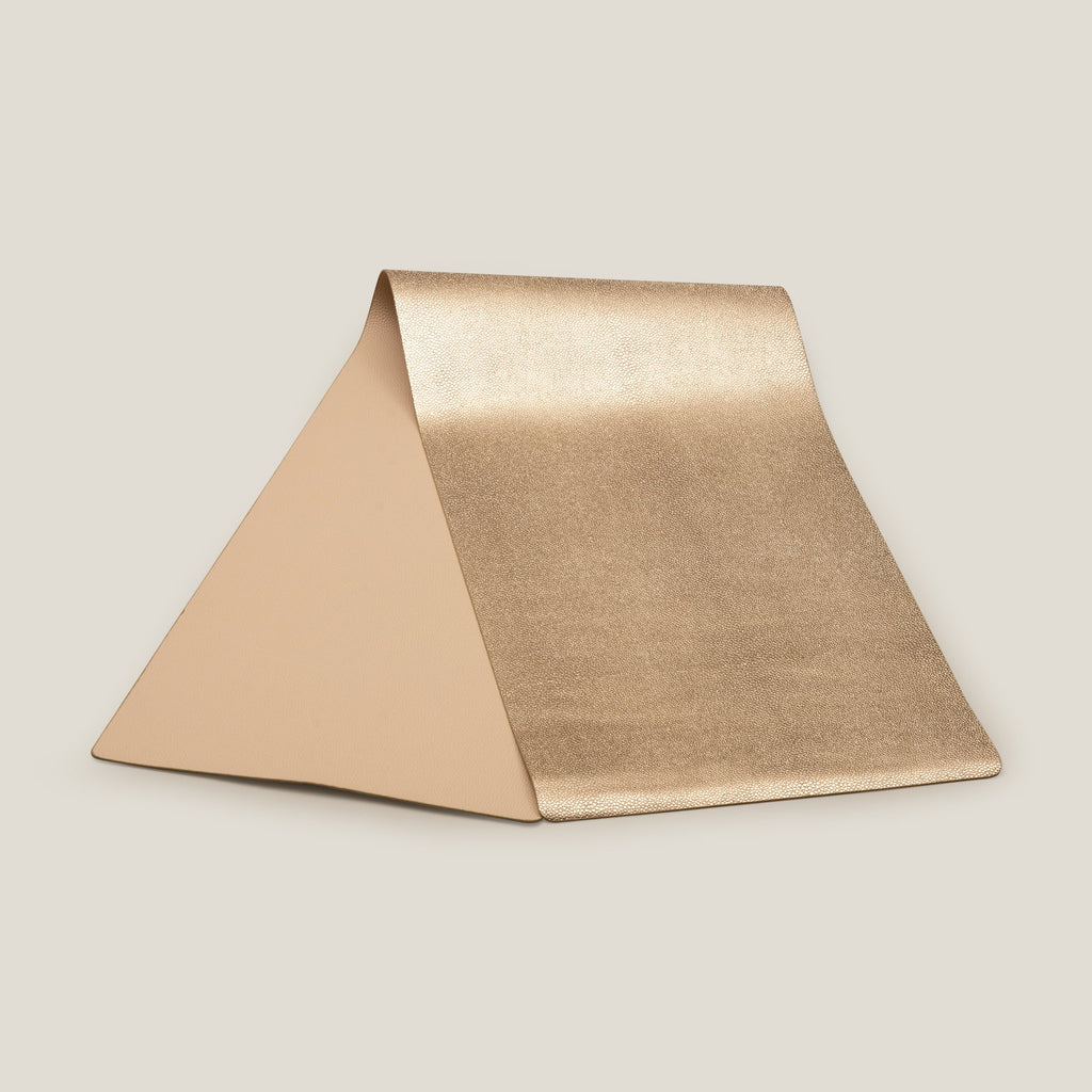 Midas Gold & Beige Table Runner