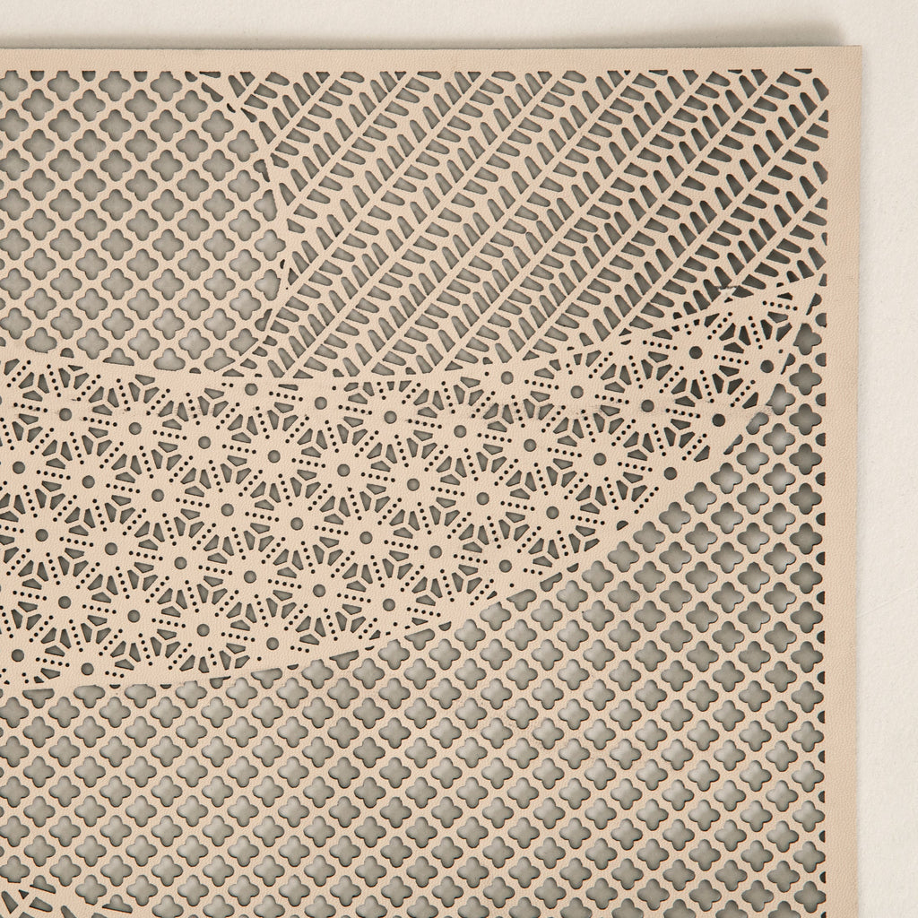 Lumina Beige & Dull Golden  Placemat Set of 2