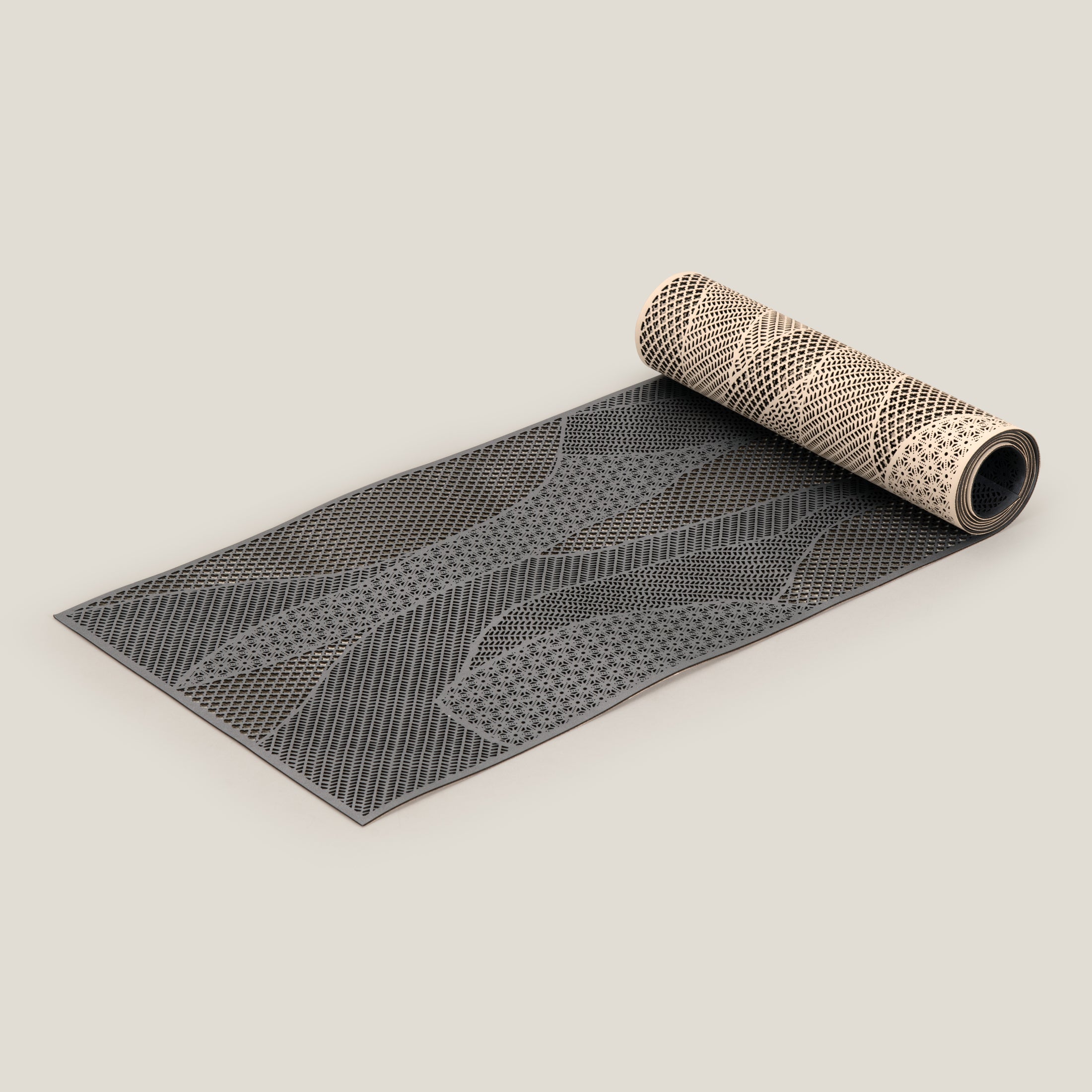 Lumina Beige & Dull Golden Runner